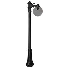 Светильник для уличного освещения с арматурой чёрного цвета Fumagalli G25.157.S10.AZE27
