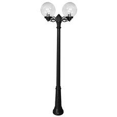 Светильник для уличного освещения с арматурой чёрного цвета Fumagalli G30.158.S20.AXE27