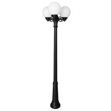 Светильник для уличного освещения с пластиковыми плафонами белого цвета Fumagalli G30.158.S30.AYE27