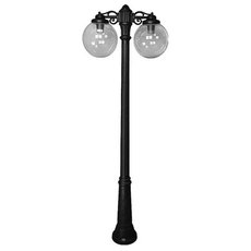 Светильник для уличного освещения с арматурой чёрного цвета Fumagalli G30.156.S20.AXE27DN