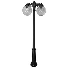 Светильник для уличного освещения с арматурой чёрного цвета Fumagalli G30.156.S20.AZE27DN