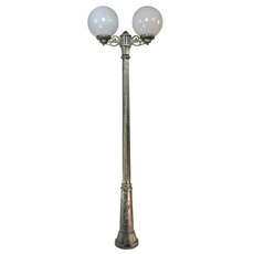 Светильник для уличного освещения с плафонами белого цвета Fumagalli G30.156.S20.BYE27