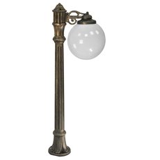 Светильник для уличного освещения с арматурой бронзы цвета, пластиковыми плафонами Fumagalli G30.163.S10.BYE27