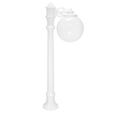 Светильник для уличного освещения с арматурой белого цвета, пластиковыми плафонами Fumagalli G30.163.S10.WYE27