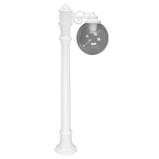 Светильник для уличного освещения с арматурой белого цвета, пластиковыми плафонами Fumagalli G30.158.S10.WZE27