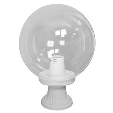Светильник для уличного освещения с арматурой белого цвета, пластиковыми плафонами Fumagalli G30.110.000.WXE27