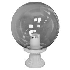 Светильник для уличного освещения с арматурой белого цвета, пластиковыми плафонами Fumagalli G30.110.000.WZE27