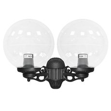 Светильник для уличного освещения с арматурой чёрного цвета Fumagalli G30.141.000.AXE27