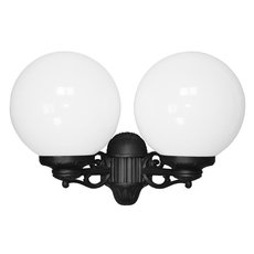 Светильник для уличного освещения с плафонами белого цвета Fumagalli G30.141.000.AYE27