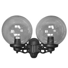 Светильник для уличного освещения с арматурой чёрного цвета Fumagalli G30.141.000.AZE27