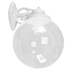 Светильник для уличного освещения с арматурой белого цвета Fumagalli G30.131.000.WXE27DN