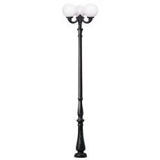 Светильник для уличного освещения с арматурой чёрного цвета Fumagalli G30.205.M30.AYE27