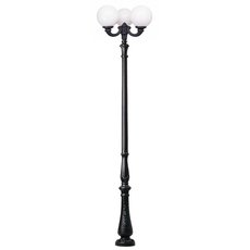Светильник для уличного освещения с арматурой чёрного цвета Fumagalli G30.205.R30.AYE27