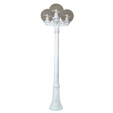 Светильник для уличного освещения с арматурой белого цвета, пластиковыми плафонами Fumagalli G30.156.S30.WZE27