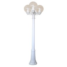 Светильник для уличного освещения с арматурой белого цвета, пластиковыми плафонами Fumagalli G30.157.S30.WXE27