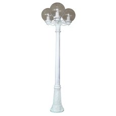 Светильник для уличного освещения с арматурой белого цвета, пластиковыми плафонами Fumagalli G30.157.S30.WZE27