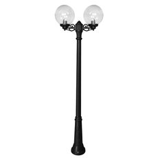 Светильник для уличного освещения с арматурой чёрного цвета Fumagalli G30.157.S20.AXE27