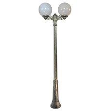 Светильник для уличного освещения с плафонами белого цвета Fumagalli G30.157.S20.BYE27