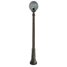 Светильник для уличного освещения с арматурой бронзы цвета, пластиковыми плафонами Fumagalli G30.156.000.BZE27