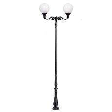 Светильник для уличного освещения с арматурой чёрного цвета Fumagalli G40.208.M20.AYE27