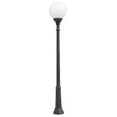 Светильник для уличного освещения с арматурой чёрного цвета Fumagalli G40.157.000.AYE27