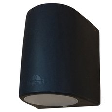 Светильник для уличного освещения с металлическими плафонами чёрного цвета Fumagalli 2A6.000.000.AXD2L
