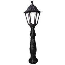 Светильник для уличного освещения с арматурой чёрного цвета, пластиковыми плафонами Fumagalli E35.162.000.AXH27