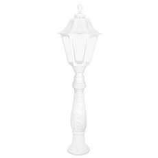 Светильник для уличного освещения с арматурой белого цвета, пластиковыми плафонами Fumagalli E35.162.000.WXH27
