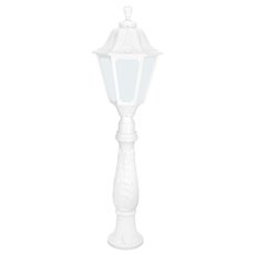 Светильник для уличного освещения с арматурой белого цвета, пластиковыми плафонами Fumagalli E35.162.000.WYH27