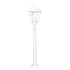 Светильник для уличного освещения с арматурой белого цвета, пластиковыми плафонами Fumagalli E35.163.000.WXH27