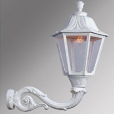 Светильник для уличного освещения с арматурой белого цвета, пластиковыми плафонами Fumagalli E35.171.000.WXH27