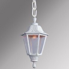 Светильник для уличного освещения с арматурой белого цвета Fumagalli E35.121.000.WXH27