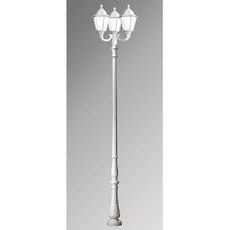 Светильник для уличного освещения с пластиковыми плафонами белого цвета Fumagalli E35.205.R30.WYH27