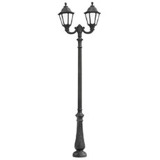 Светильник для уличного освещения с арматурой чёрного цвета Fumagalli E35.202.R20.AYH27