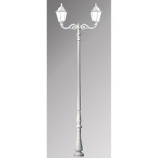 Светильник для уличного освещения с арматурой белого цвета, пластиковыми плафонами Fumagalli E35.205.M20.WYH27