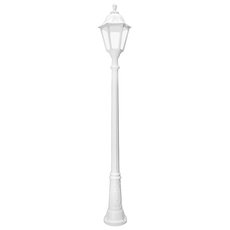 Светильник для уличного освещения с арматурой белого цвета, пластиковыми плафонами Fumagalli E35.156.000.WXH27