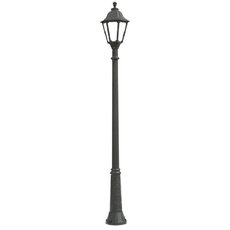 Светильник для уличного освещения с плафонами белого цвета Fumagalli E35.157.000.AYH27