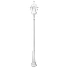 Светильник для уличного освещения с арматурой белого цвета, пластиковыми плафонами Fumagalli E35.157.000.WXH27