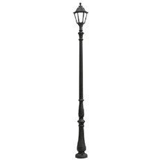 Светильник для уличного освещения с арматурой чёрного цвета Fumagalli E35.205.000.AYH27