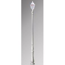 Светильник для уличного освещения с арматурой белого цвета, пластиковыми плафонами Fumagalli E35.205.000.WXH27