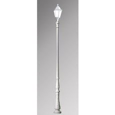 Светильник для уличного освещения с арматурой белого цвета, пластиковыми плафонами Fumagalli E35.205.000.WYH27