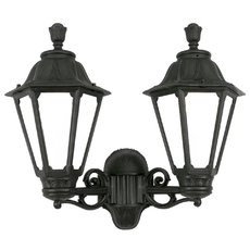 Светильник для уличного освещения с арматурой чёрного цвета Fumagalli E26.141.000.AYF1R
