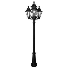 Светильник для уличного освещения с арматурой чёрного цвета Fumagalli E26.157.S31.AXF1R
