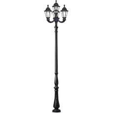 Светильник для уличного освещения с арматурой чёрного цвета Fumagalli E26.205.R31.AXF1R
