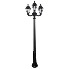 Светильник для уличного освещения с арматурой чёрного цвета Fumagalli E26.157.R21.AXF1R