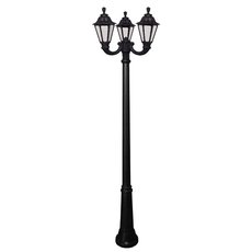 Светильник для уличного освещения с арматурой чёрного цвета Fumagalli E26.157.R30.AXF1R