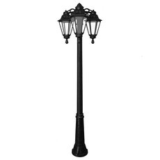 Светильник для уличного освещения с арматурой чёрного цвета Fumagalli E26.157.S30.AXF1RDN