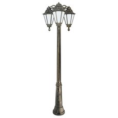 Светильник для уличного освещения с арматурой бронзы цвета, пластиковыми плафонами Fumagalli E26.157.S30.BYF1RDN