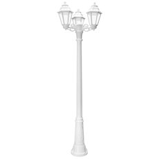 Светильник для уличного освещения с плафонами прозрачного цвета Fumagalli E26.158.S30.WXF1R