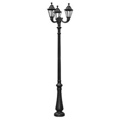 Светильник для уличного освещения с арматурой чёрного цвета Fumagalli E26.202.R30.AXF1R